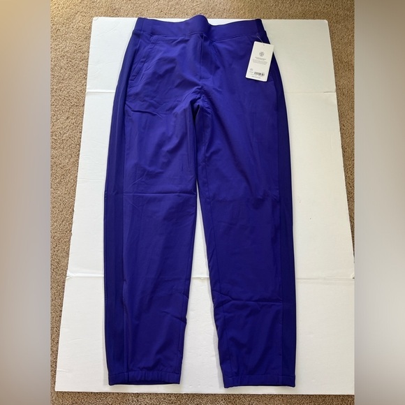 Athleta Brooklyn Lined Pant Purple Size 8 New with Tags - Picture 8 of 12